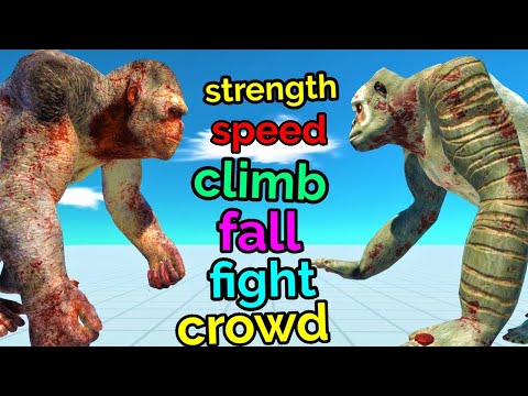 Battle all ability old goro vs new goro animal revolt battle simulator