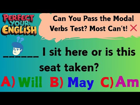 🧠 Can You Pass the Modal Verbs Test? Most Can’t! ❌📘
