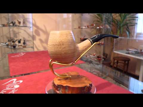 Irish Bog Oak pipe Paronelli bent apple handmade -  eBay item number: 400771717083