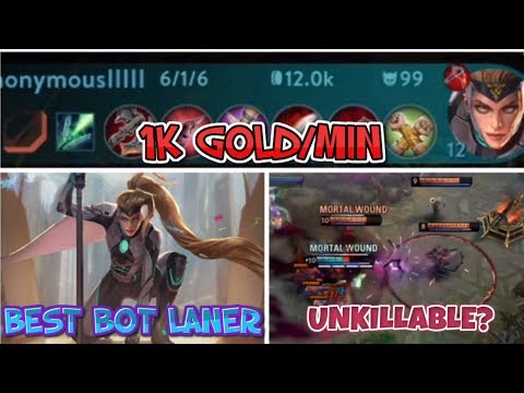 UPDATE 3.9 BEST OP BOT LANER WP KINETIC GAMEPLAY 1K GOLD/MINUTE - VAINGLORY 3.9 5V5