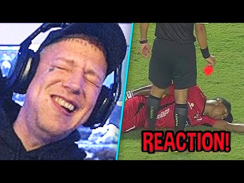 Das TUT WEH!😱 Monte REAGIERT auf legendäre ROTE KARTEN! | MontanaBlack Reaktion