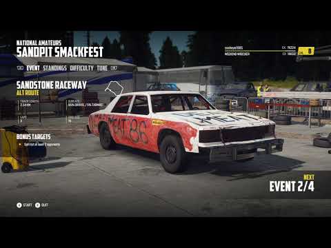 Wreckfest 1 SCHOOL BUS RACE