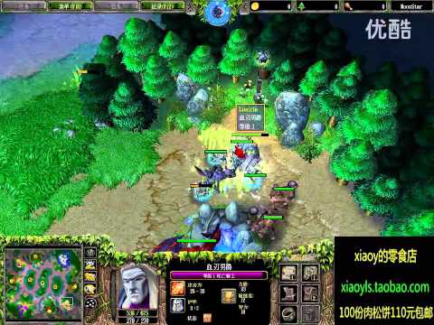 【连击爆发】魔兽争霸xiaoy解说lucifer vs zhouxixi SV