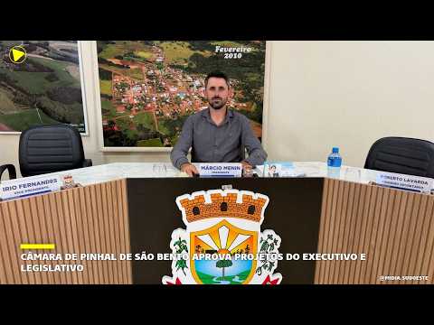 Câmara de Pinhal de São Bento aprova projetos do Executivo e Legislativo