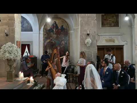 Wedding Trio Florence, Tuscany, Italy - Soprano singer, Harp and Violin - Leonard Cohen Hallelujah
