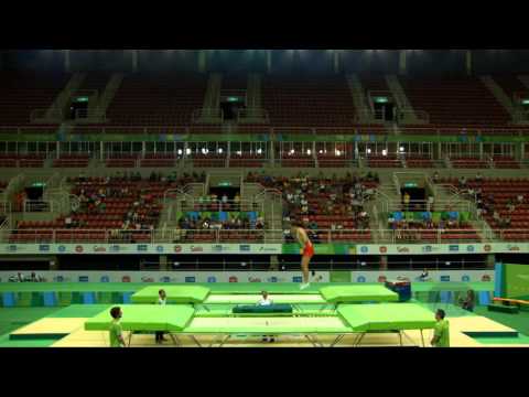 ABREU Diogo (POR) - 2016 Olympic Test Event, Rio (BRA) - Qualification Trampoline Routine 2