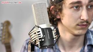 Video thumbnail for Audio-Technica AT5040 Studiomikrofon im Test by musikmachen.de