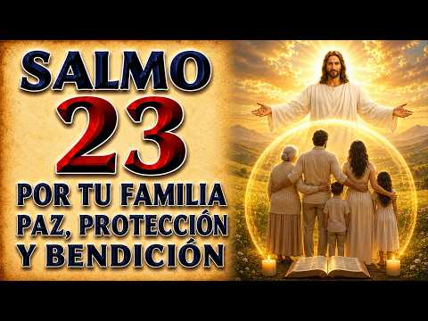 SALMO 23 PARA TUS FAMILIA | PAZ, PROTECCIÓN Y BENDICIÓN