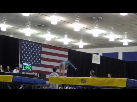 Savannah Vinsant - Women's Trampoline Finals - 2012 USA Gymnastics Championships