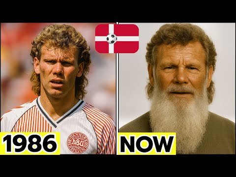 Denmark 🇩🇰 World Cup 1986 Squad ⚽ Then and Now