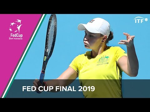 Fed Cup Final 2019 | Ashleigh Barty Practice Session | ITF