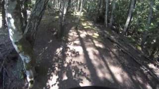 preview picture of video 'Hornby Island Mountain Bike - Toad's Ride to No Horses'