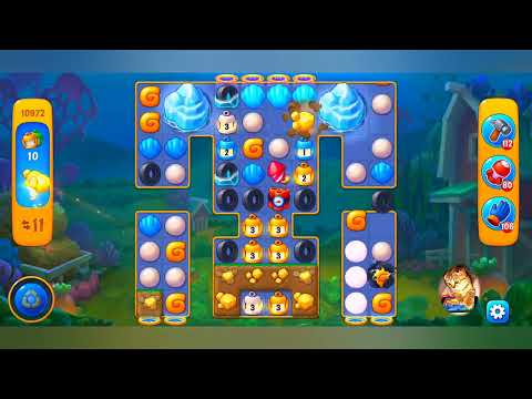 фишдом 2022  #  10972 уровень - прохождение без бустеров # Fishdom,   10972  level - no Boosters.