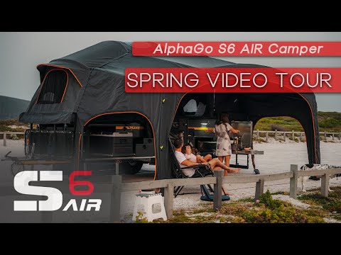 AlphaGo S6 AIR Off-Road Inflatable Camping Trailer Overview