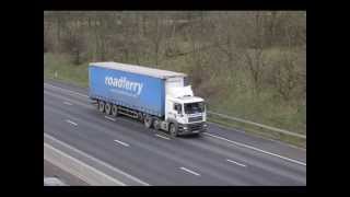 preview picture of video 'TRUCKS ON M1'