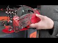 CRBN PAINTBALL ZERO GRX GOGGLE SERIES UNDR X CRBN GRIZZLY BLOOD SPLASH