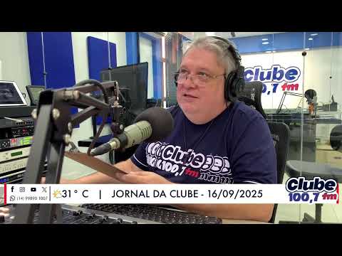 Jornal da Clube - 16/09/2025 - Edição do Almoço