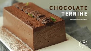 초콜릿 테린느 만들기 : Chocolate Terrine Recipe : テリーヌショコラ- Cooking tree 쿠킹트리*Cooking ASMR