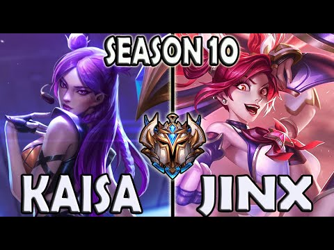 Kaisa vs Jinx ADC- EUW Challenger ✔️ Patch 10.21 ✔️