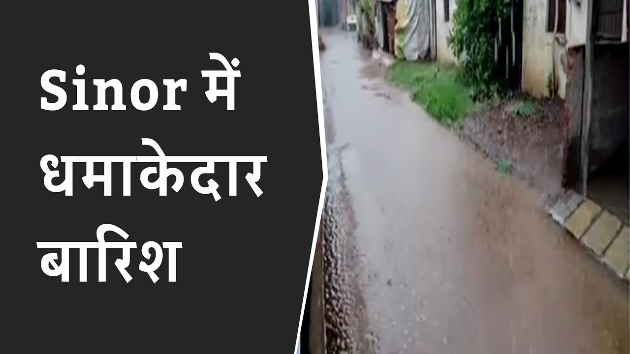 Sinor News : Sinor में धमाकेदार बारिश | Sinor Heavy rain and wind | Rain enter in gujarat