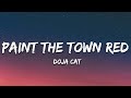 Doja Cat - Paint The Town Red (Lyrics)