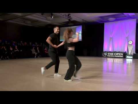 Miguel Ortega and Savana Barreau - 1st Place WCS Strictly Swing Open Finals - The Open 2024