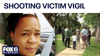 Vigil for Milwaukee shooting victim near 39th and Townsend | FOX6 News Milwaukee