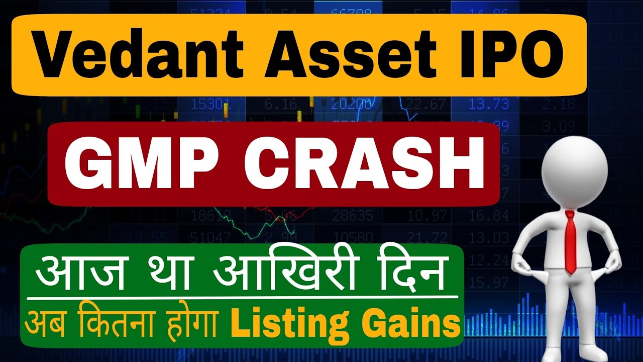 Vedant Assets Limited IPO GMP Crash ll Today is Last Day to Apply