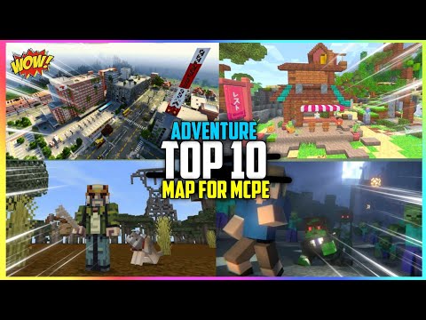 THIS WORLD IS INSANE 🔥🤣 TOP 10 INSANE MAP FOR MINECRAFT PE/BE || MCPE MAPS FOR ANDROID NO LAG