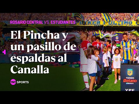 ESTUDIANTES le hizo un PASILLO DE ESPALDAS a un ROSARIO CENTRAL que CELEBRÓ EL TÍTULO