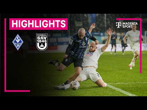 SV Waldhof Mannheim - SSV Ulm 1846 | Highlights 3. Liga | MAGENTA SPORT