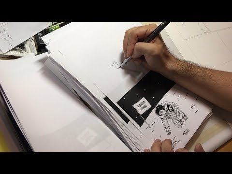 ONE TEAM PROJECT 漫画「宇宙兄弟」作者 小山宙哉先生「東京2020応援パラパラ漫画」制作動画