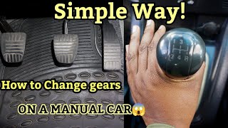 How to :Drive a MANUAL CAR || DRIVING LESSON