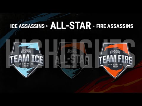 All-Star Assassin vs Assassin Highlights | LoL All Stars LA 2015 Day 3 Team Ice vs Team Fire