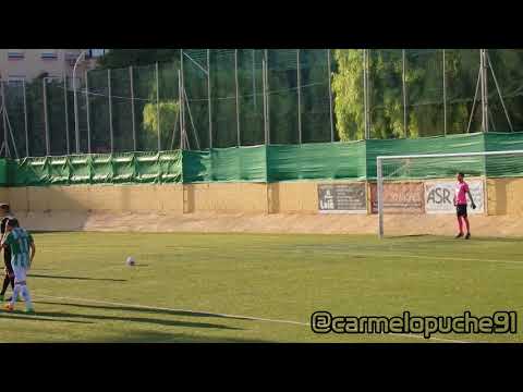 Penalty de Perico parado por Sandoval. Cartagena B - Atlético Pulpileño