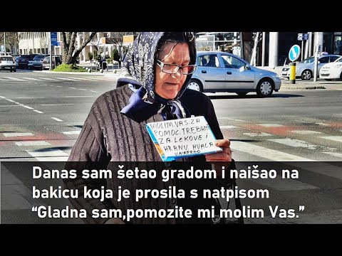 Ljudi ne bojte se pomoći drugome, dobro se dobrim vraća!