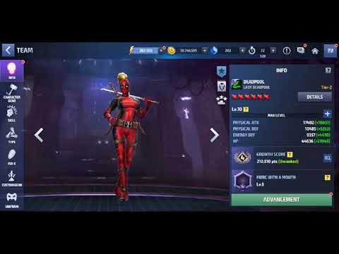 Deadpool t3 advancement(my sixsth t3 with regeneration)