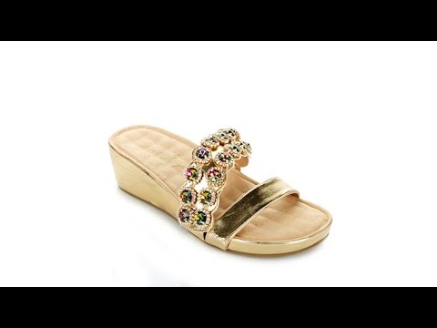 Joan Boyce "Michel" Rhinestone Wedge