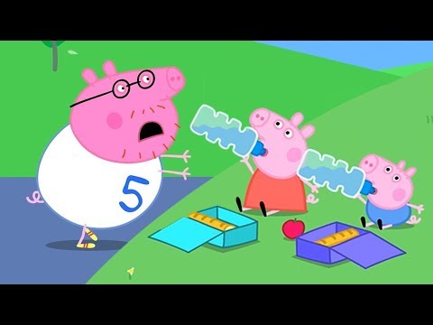 Peppa Wutz 💚 Papa Wutz und der Spendenlauf 💙 Peppa Pig Deutsch Neue Folgen | Cartoons für Kinder