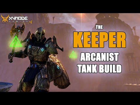 Crazy effective ESO Arcanist Tank Build! - The Keeper!
