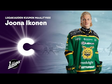 Liigakauden kuumin maalitykki Joona Ikonen | C More Sport