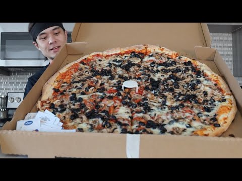DESTROYING my 1st YouTube  Food Challenge (New Record??)