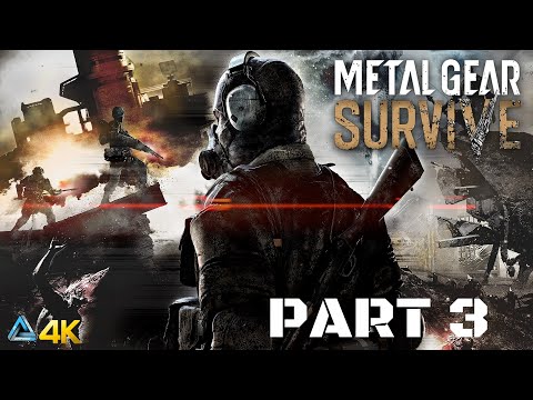 Let's Play! Metal Gear Survive in 4K Part 3 (Xbox One X)