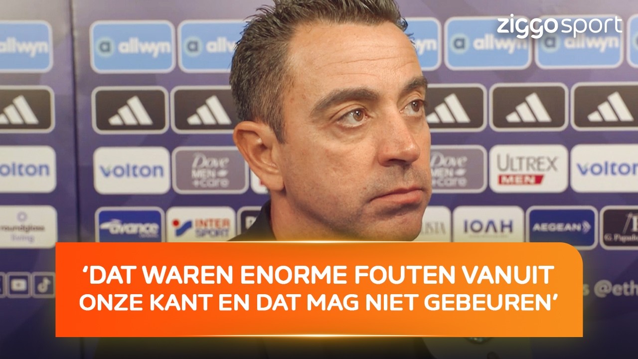 XAVI over DE FOUTEN, DE TWEEDE HELFT, AFGEKEURDE GOALS en MEER! 🗣️ | Interview Xavi