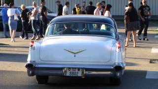 preview picture of video 'Classic car park @ Walldorf Rock and Roll Weekend 2013'