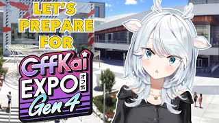 40 cloves of garlic being advertised on that Big Sur pizza is kind of wild. If you chop garlic みじん切り you've got 40 pieces just like that from just a few  cloves, but 40 cloves would be like 3-5 whole bulbs of garlic. - 【OffKai Gen4】Preparing for OffKai! Let's check & walk around!【白鹿いおり Phase Connect】
