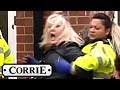 Coronation Street Fiz And Beth S Very Public Potted Plant Fight