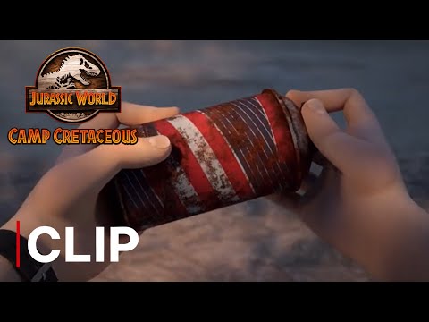 Dodgson Finds The Barbasol Can | JURASSIC WORLD CAMP CRETACEOUS | NETFLIX