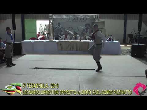 FEGACHULA 2019 - SÁBADO - LEONARDO URKEVTISK SPEROTTO vs DIEGO IZAEL GOMES PIZZINATTO