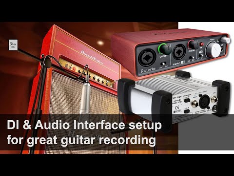 Five Ways to record a DI track for guitar sims and re-amping